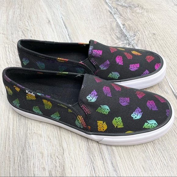 Keds Double Decker Wave Printed Slip On Sneakers Sz 7 NWOT - Picture 11 of 11